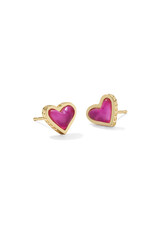 Kendra Scott Framed Ari Heart Stud