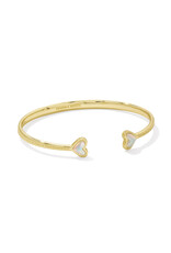 Kendra Scott Framed Ari Heart Cuff Bracelet