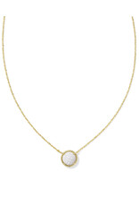 Kendra Scott Volleyball Pendant Necklace