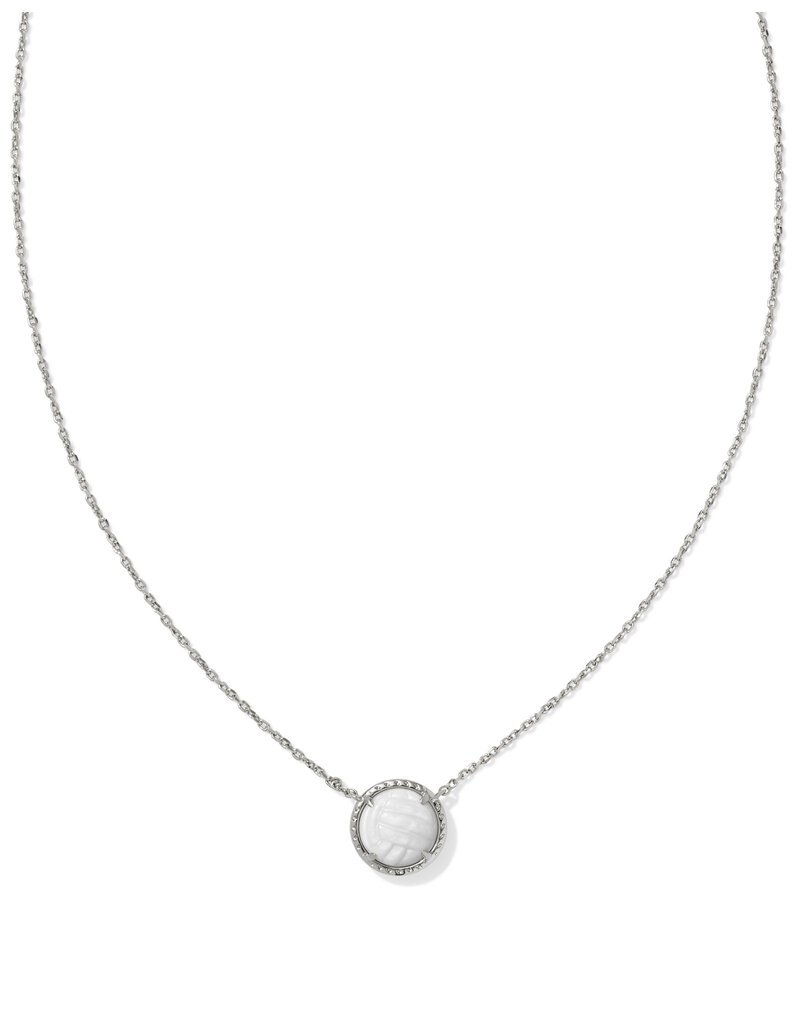 Kendra Scott Volleyball Pendant Necklace