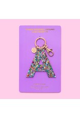 Taylor Elliott Designs Confetti Letter Keychain