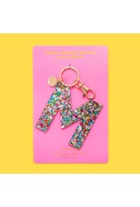 Taylor Elliott Designs Confetti Letter Keychain