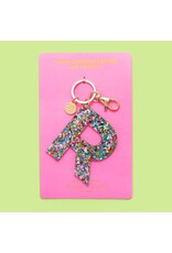 Taylor Elliott Designs Confetti Letter Keychain