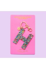 Taylor Elliott Designs Confetti Letter Keychain