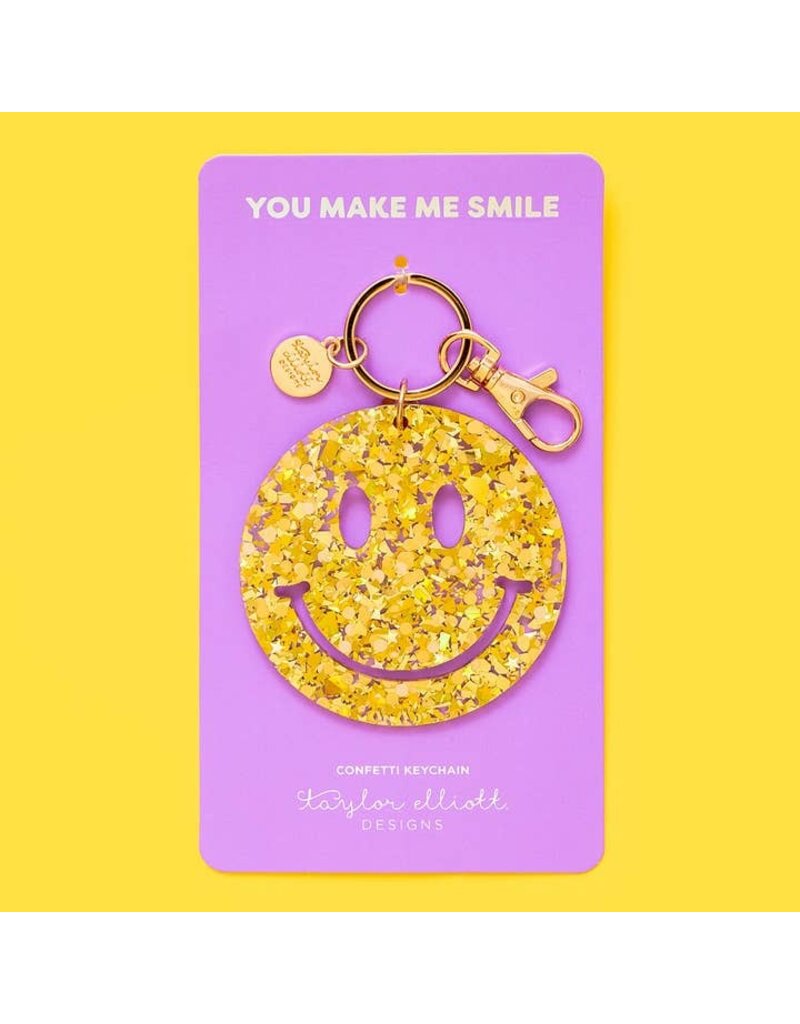Taylor Elliott Designs Confetti Keychain