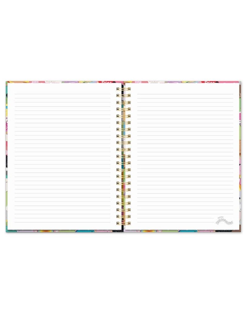 Studio Oh Extra Large Spiral Notebook with Pocket & Sticker Sheet