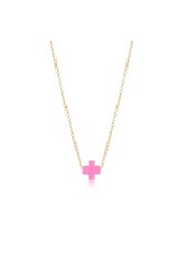 Enewton 16" Gold Necklace - Signature Cross