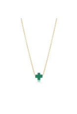 Enewton 16" Gold Necklace - Signature Cross