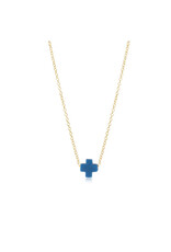 Enewton 16" Gold Necklace - Signature Cross