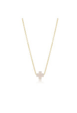 Enewton 16" Gold Necklace - Signature Cross