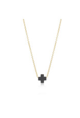 Enewton 16" Gold Necklace - Signature Cross