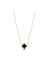 Enewton 16" Gold Necklace - Signature Cross