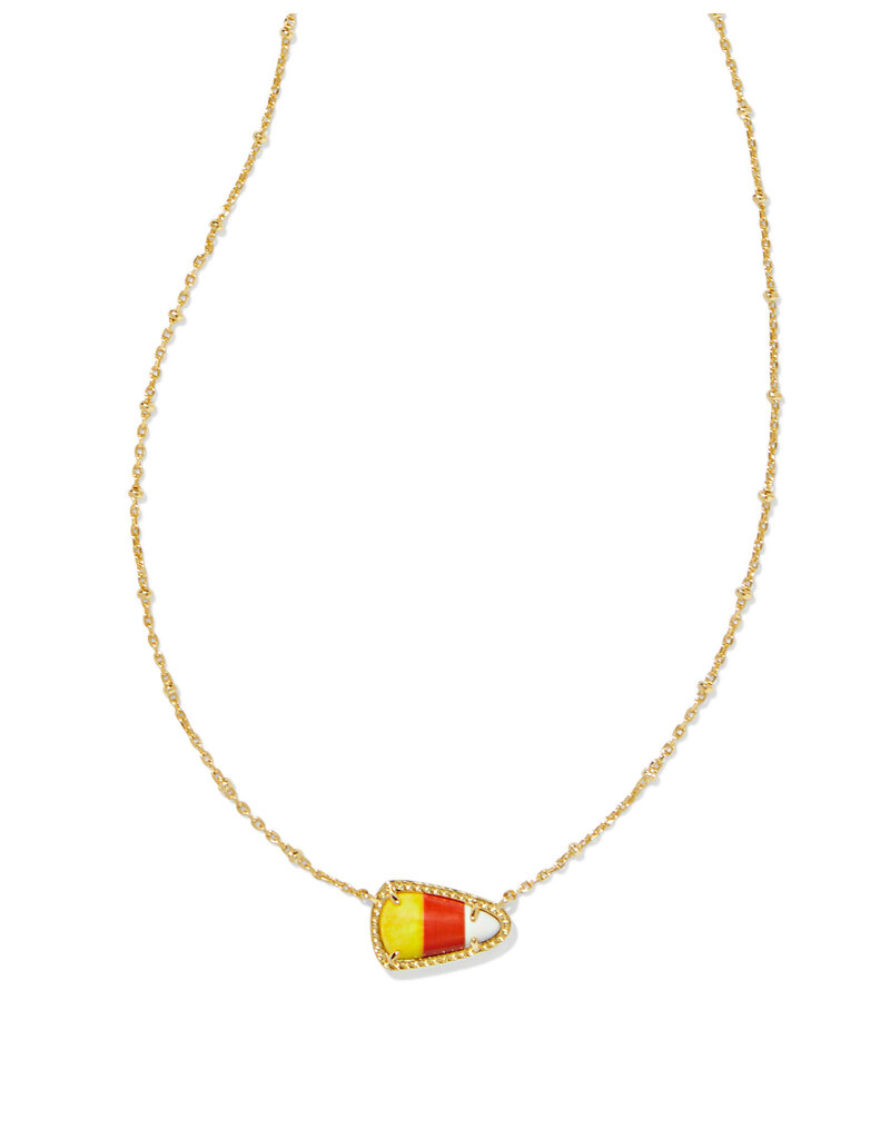 Kendra Scott Candy Corn Short Pendant Necklace