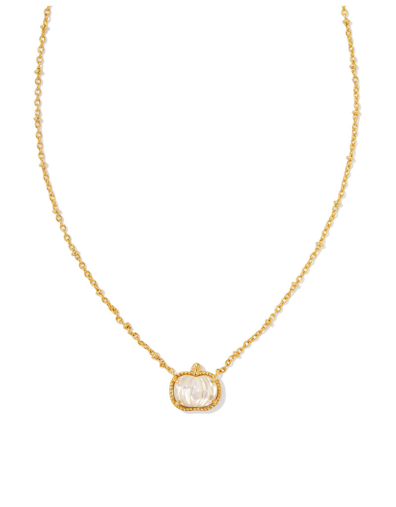 Kendra Scott Pumpkin Short Pendant Necklace