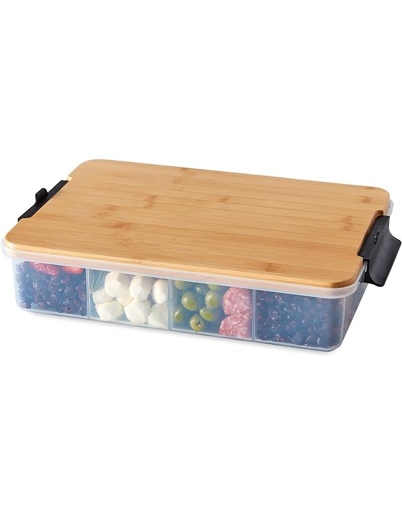 Lifetime Brands Snacklebox - Bamboo