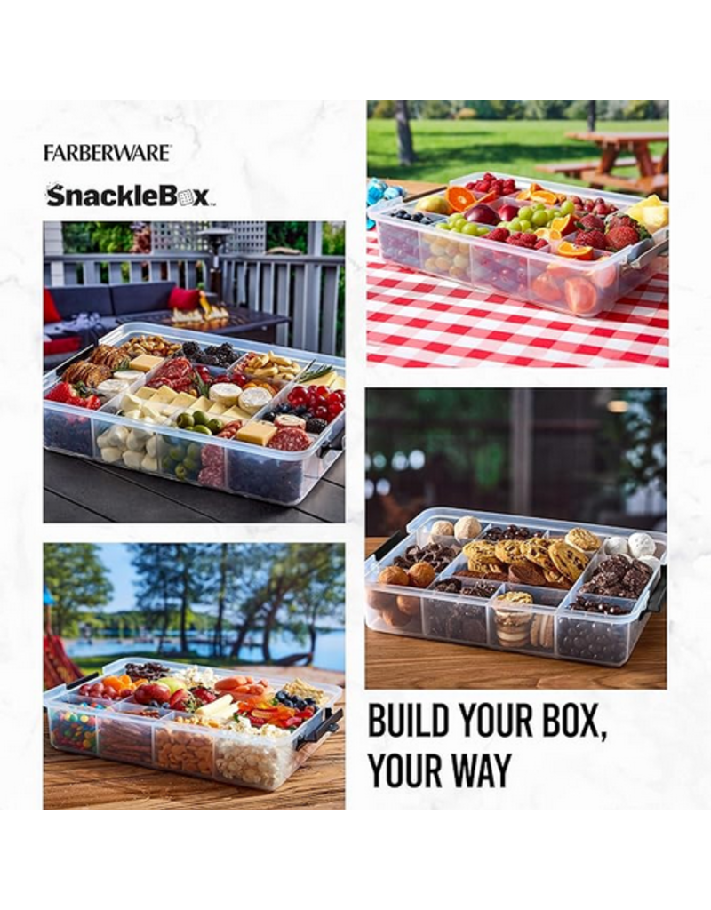 Lifetime Brands Snacklebox - Bamboo