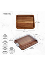 Lifetime Brands Make & Take 11x14 Acacia - Bamboo