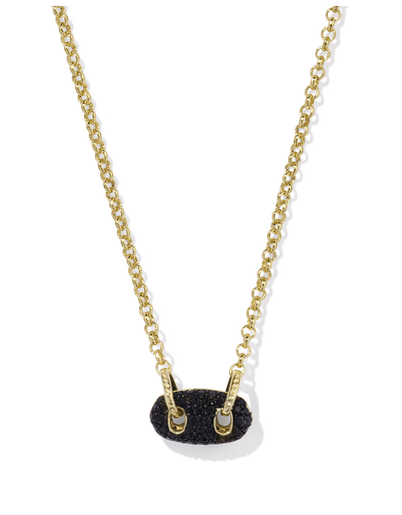 Kendra Scott Bailey Pave Pendant Necklace