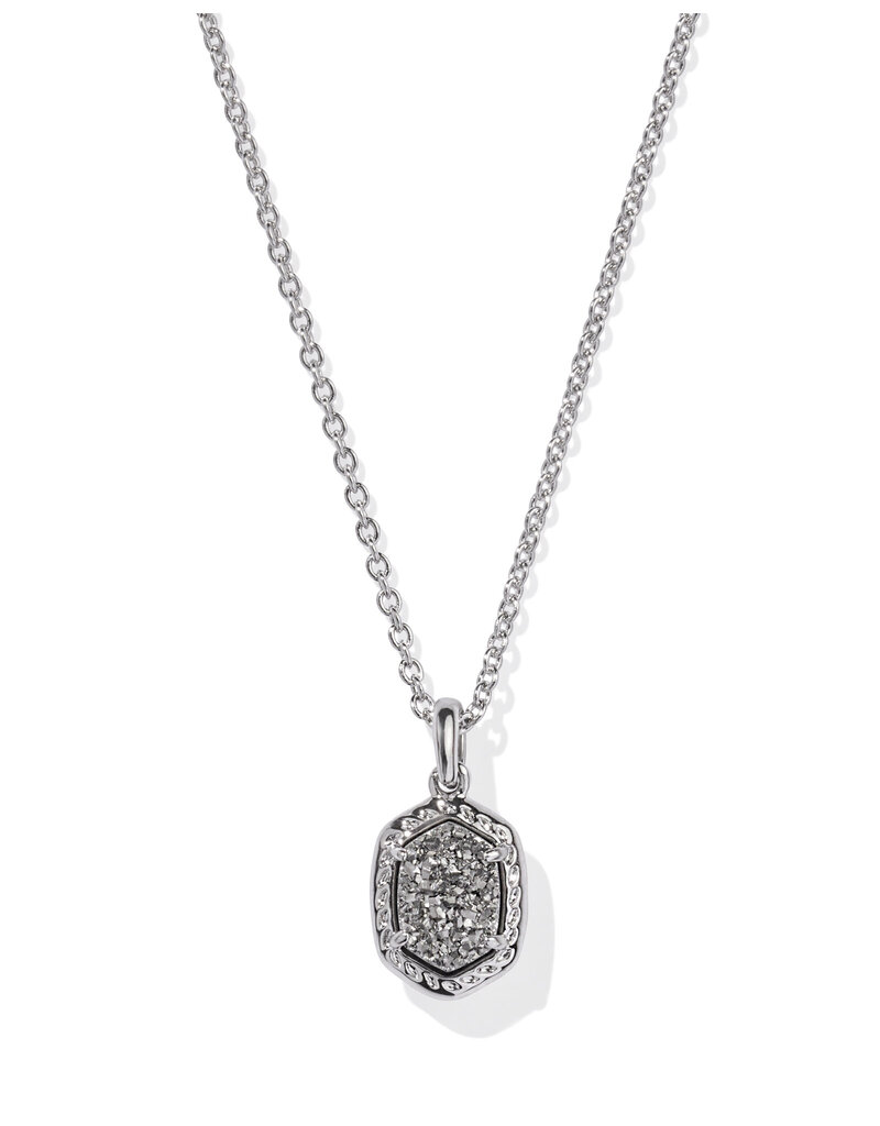 Kendra Scott Daphne Framed Pendant Necklace - Drusy