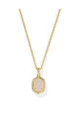 Kendra Scott Daphne Framed Pendant Necklace - Drusy