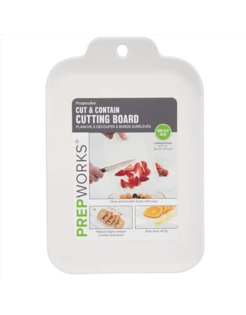 Progressive Cut & Contain Cutting Board