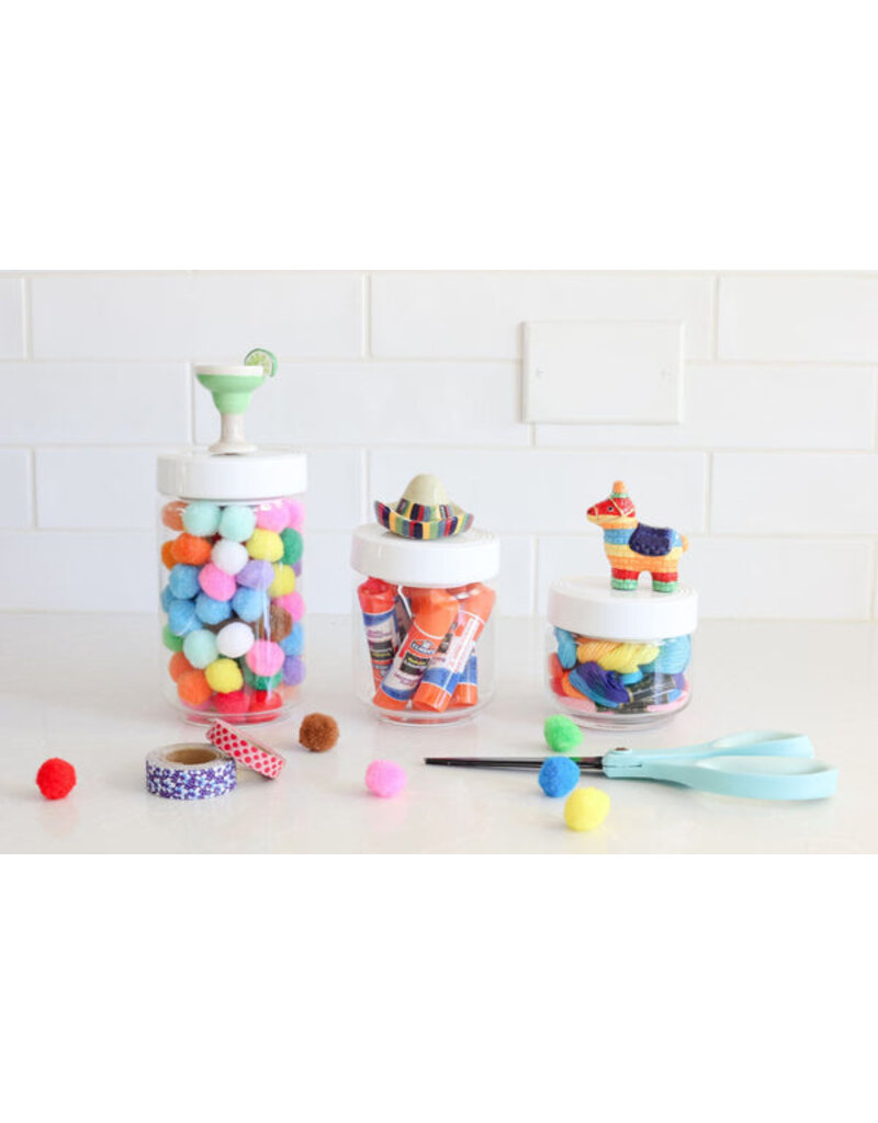 Nora Fleming Small Canister w/ Lid - Melamine