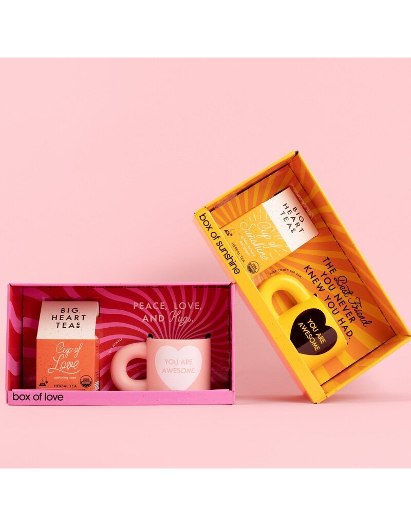 Big Heart Tea Co. Awesome Mug & 10 Ct Tea Bags