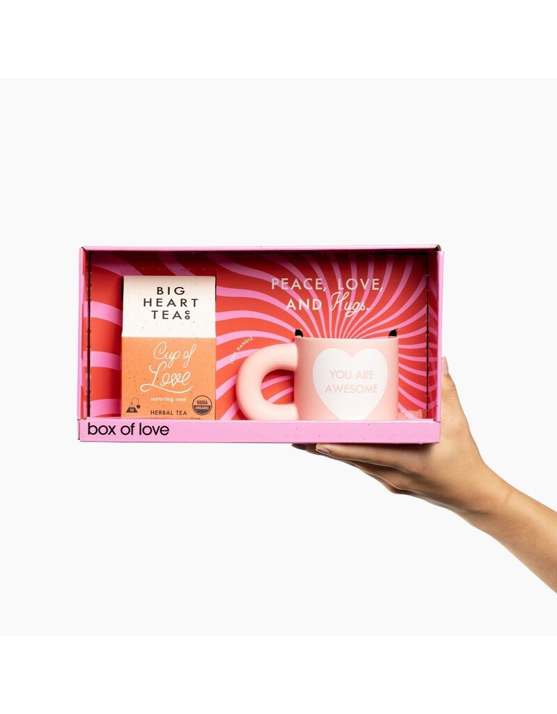 Big Heart Tea Co. Awesome Mug & 10 Ct Tea Bags