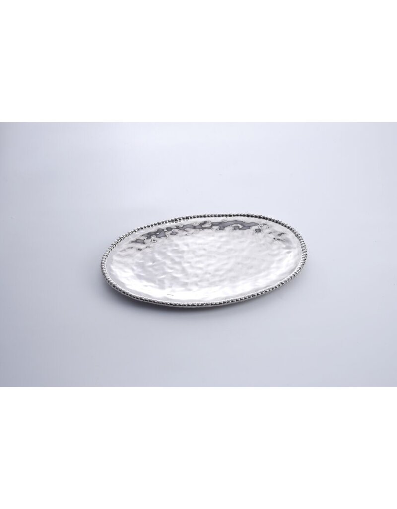 Pampa Bay Large Oval Platter - Silver