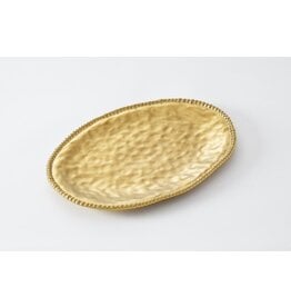 Pampa Bay Large Oval Platter - Gold