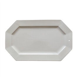 Nora Fleming Octagonal Platter Pinstripes