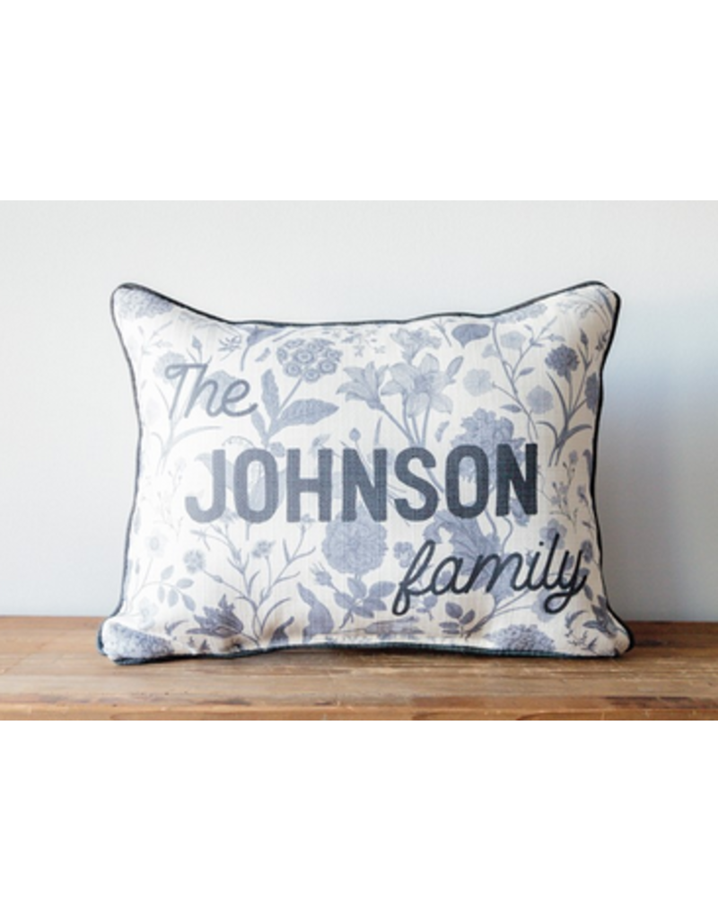 Little Birdie Custom Pillow - The Toile Family