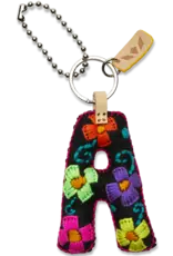 Consuela Black Felt Alphabet Charm