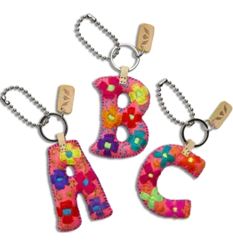 Consuela Pink Felt Alphabet Charm