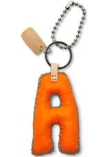 Consuela Orange Felt Alphabet Charm