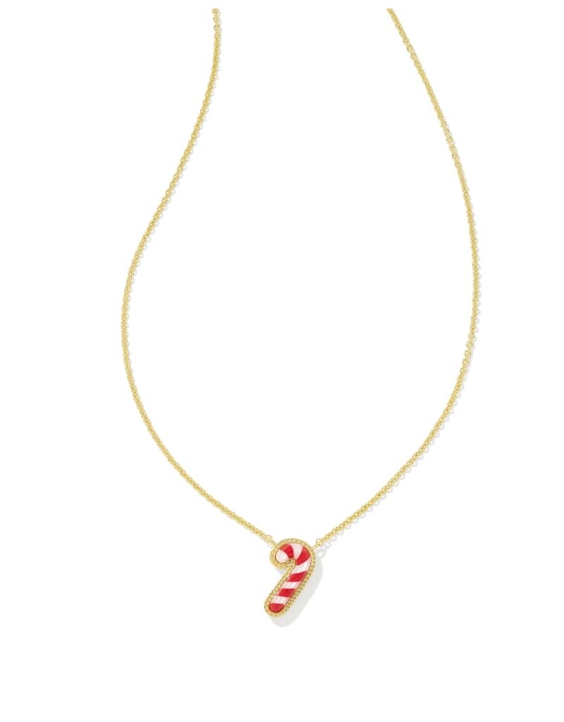 Kendra Scott Candy Cane Pendant Necklace