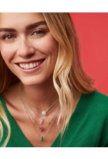 Kendra Scott Candy Cane Pendant Necklace