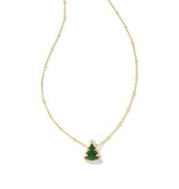 Kendra Scott Christmas Tree Pendant Necklace