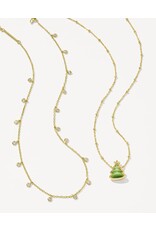Kendra Scott Christmas Tree Pendant Necklace