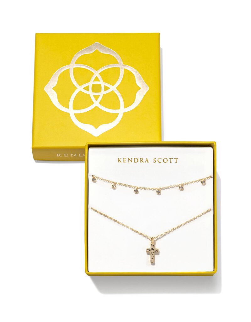 Kendra Scott Amelia Cross Necklace Gift Set