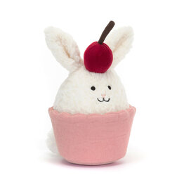 Jellycat Dainty Dessert Bunny Cupcake