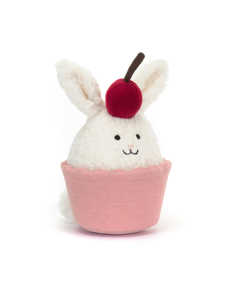 Jellycat Dainty Dessert Bunny Cupcake