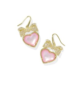 Kendra Scott Haisley Heart Drop Earrings