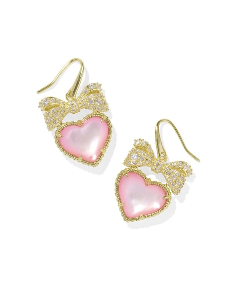 Kendra Scott Haisley Heart Drop Earrings