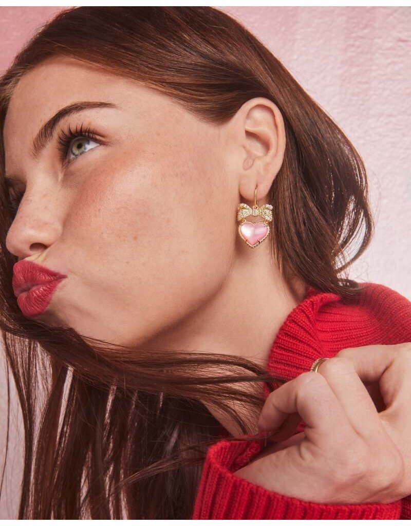 Kendra Scott Haisley Heart Drop Earrings