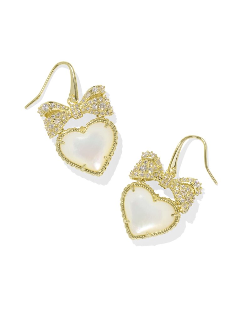 Kendra Scott Haisley Heart Drop Earrings