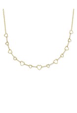 Kendra Scott Haisley Heart Strand Necklace