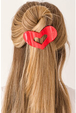 Teleties Flat Hair Clip - Valentine's