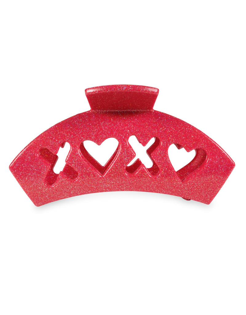 Teleties Classic Large Teleties Hair Clip - Valentine's