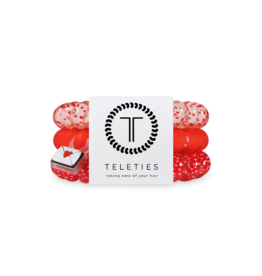 Teleties Large Teleties - Valentine's - 3 Pack Hair Coils